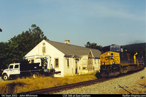 CSX 566 West at East Goshen